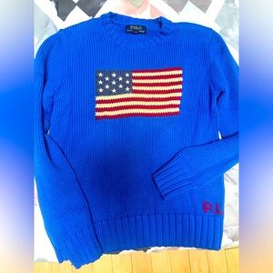 Ralph Lauren boys sweater size M 10-12
